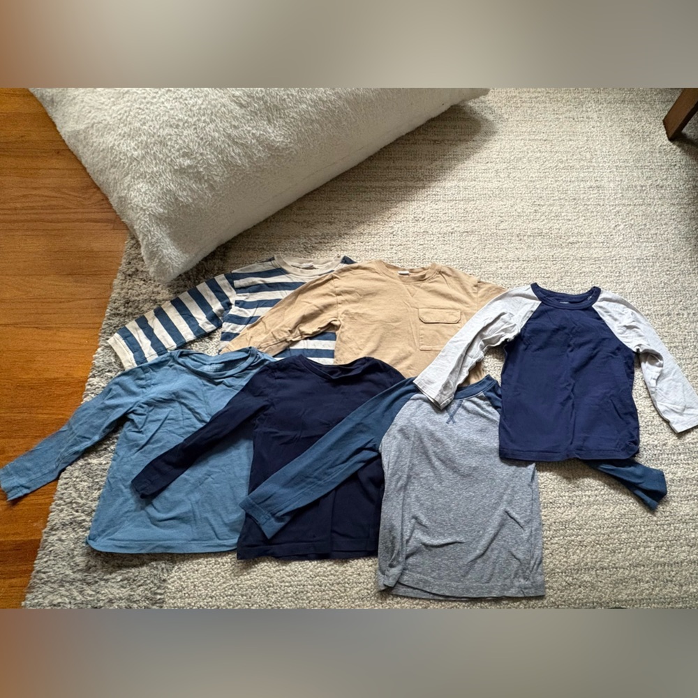 Toddler Boy Long Sleeve Shirts Sz 3/4T